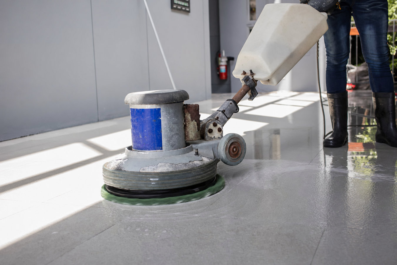 Concrete Floor Stripping & Removal